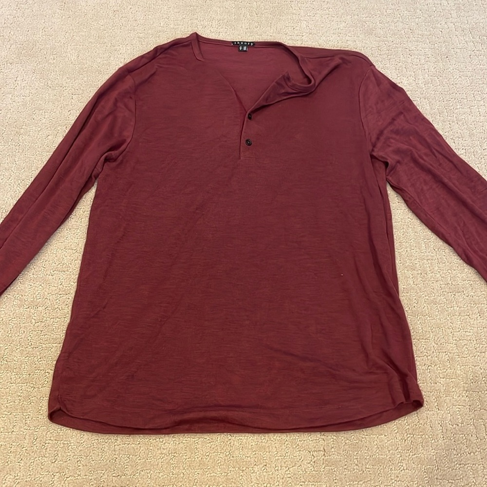 mens Theory long sleeve shirt